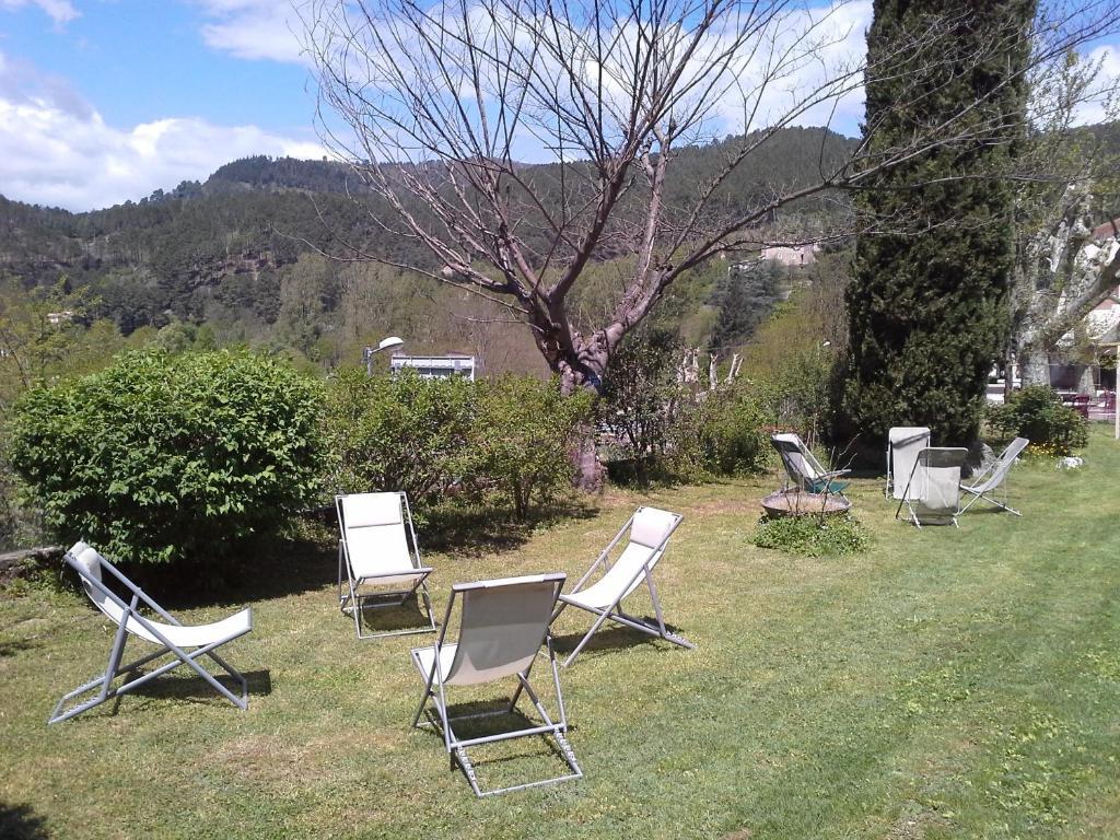 Hotel Logis la Corniche des Cevennes à Saint-Jean-du-Gard Extérieur photo