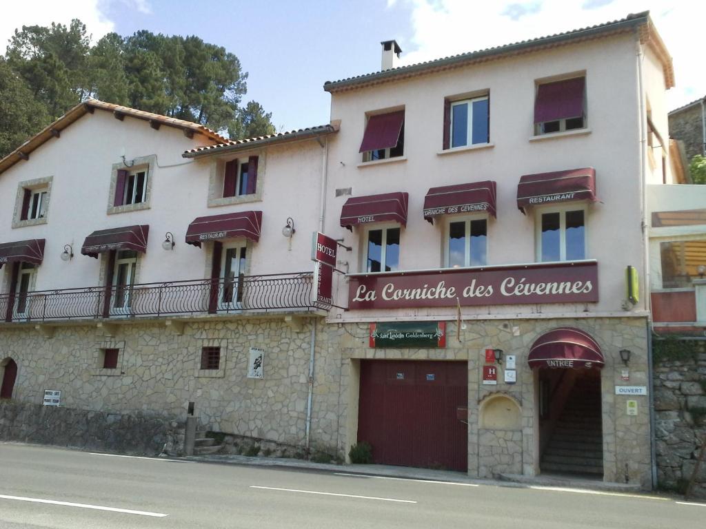 Hotel Logis la Corniche des Cevennes à Saint-Jean-du-Gard Extérieur photo